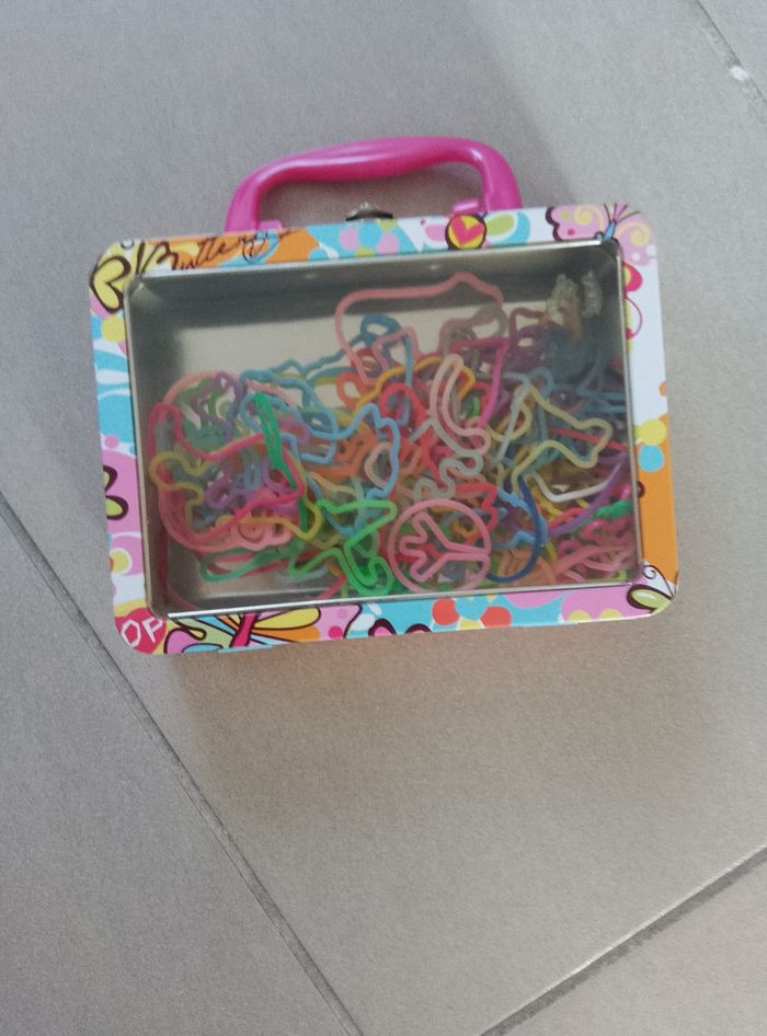 élastique avec des formes + boîte