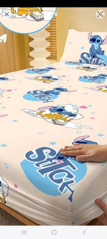 Drap Housse STITCH NEUF emballé sous BLISTER