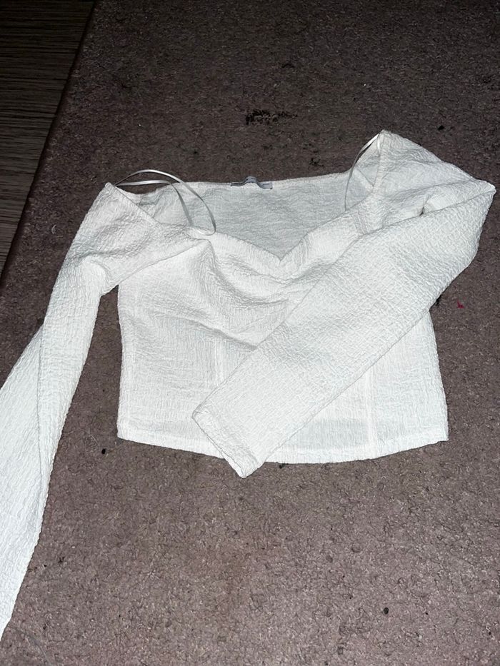 Haut blanc - photo numéro 2