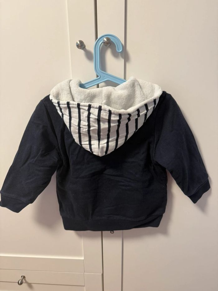 Veste réversible petit bateau 4 ans - photo numéro 2