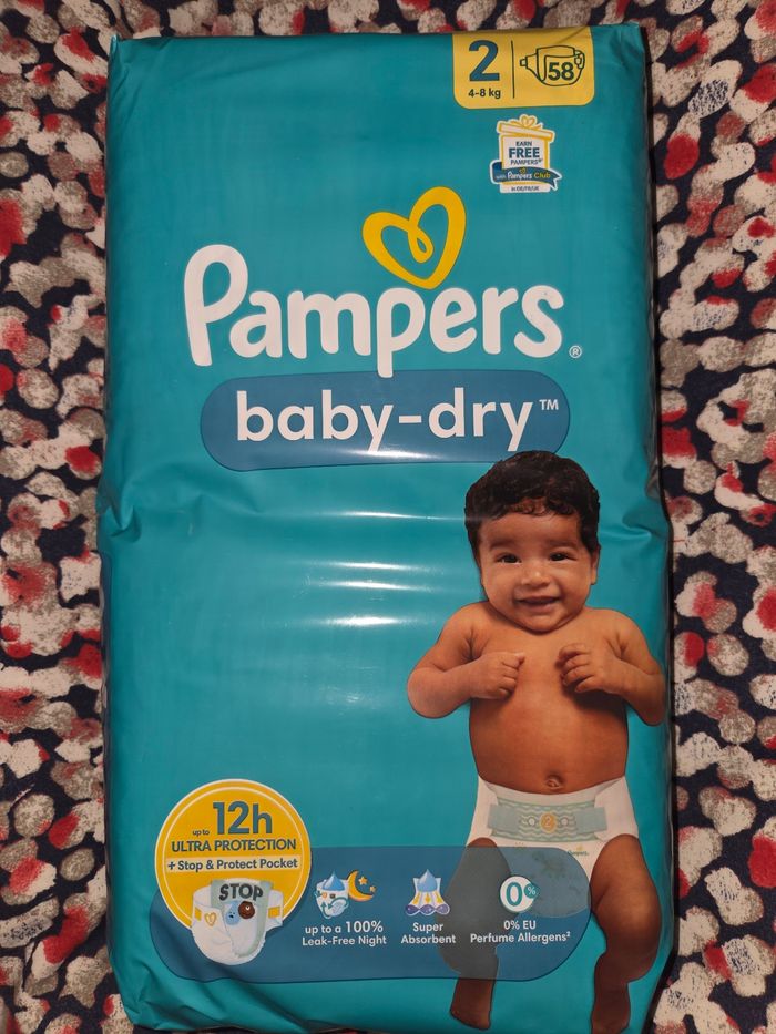 Lot de 3 paquet de 58 couches