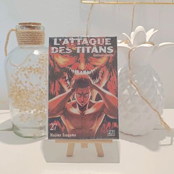 Manga l'attaque des titans 27 édition limitée