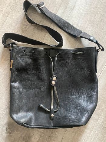 Sac en cuir vintage