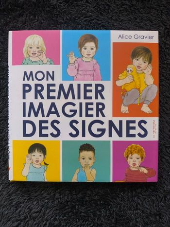 Livre mon premier imagier des signes
