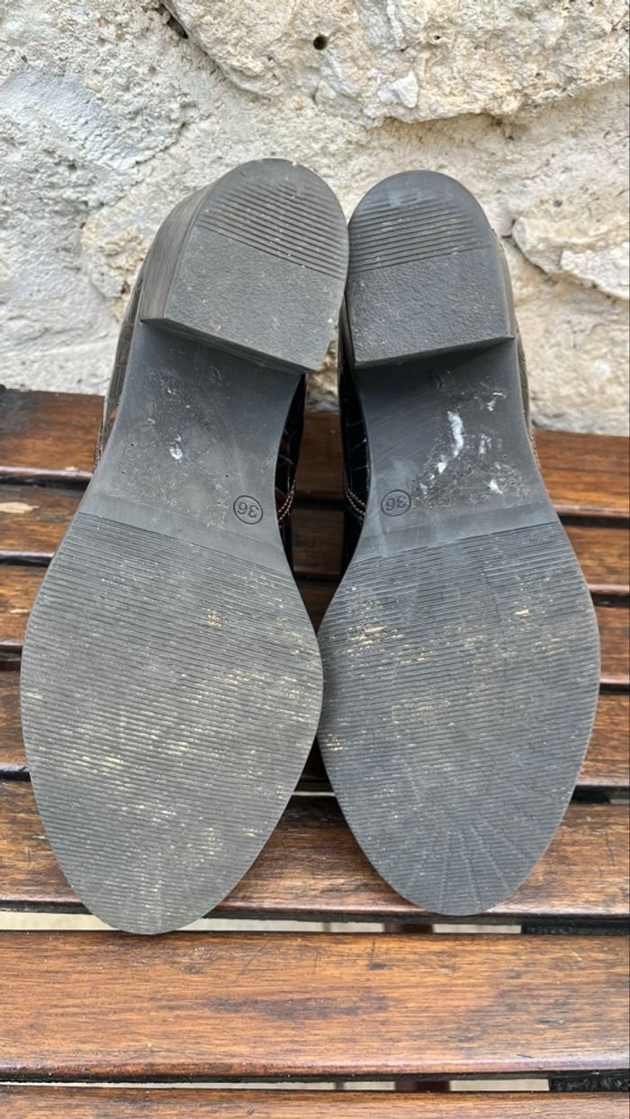 Chaussure Chelsea croco - photo numéro 5