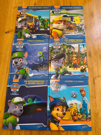 Lot de 6 livres Pat'Patrouille