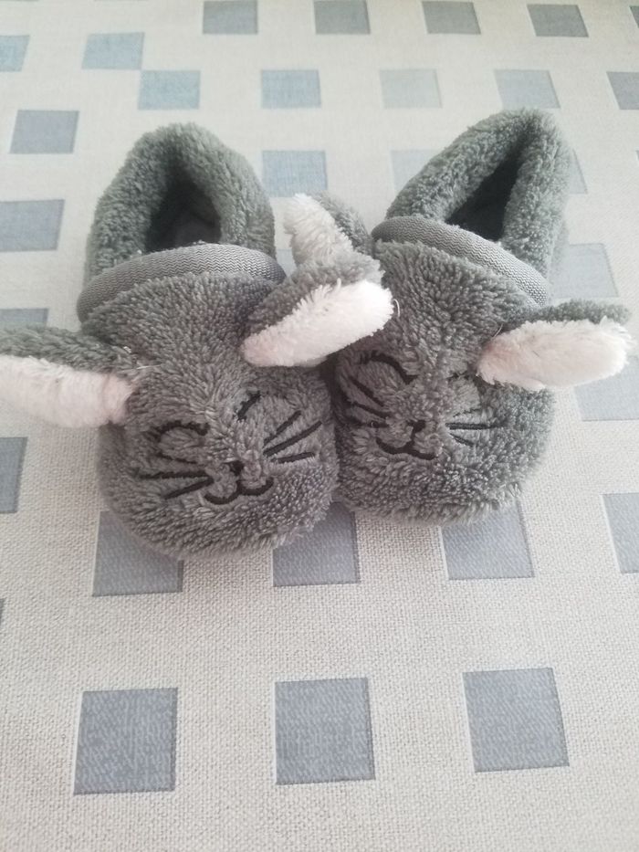 Chaussons bébé lapin