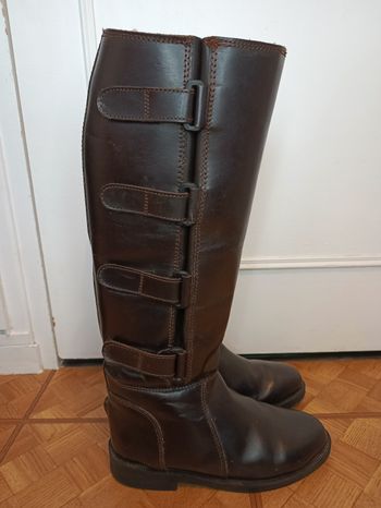 Bottes d'équitation pour hiver 