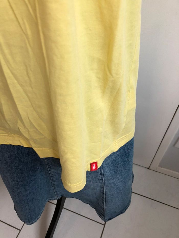 Teeshirt EDC by Esprit jaune taille M - photo numéro 4
