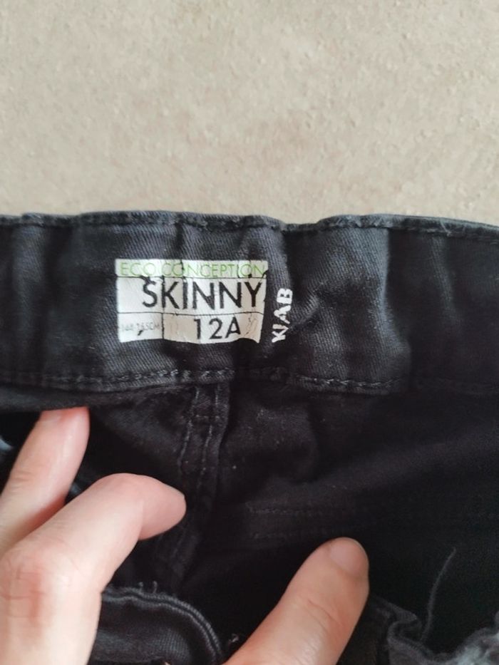 Jeans skinny Kiabi 12 ans - photo numéro 2