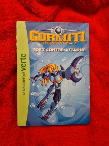 Livre gormiti Toby contre attaque