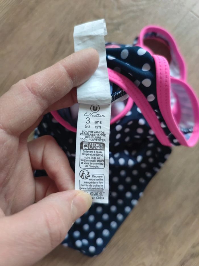 Maillot de bain fille 3 ans neuf - photo numéro 3