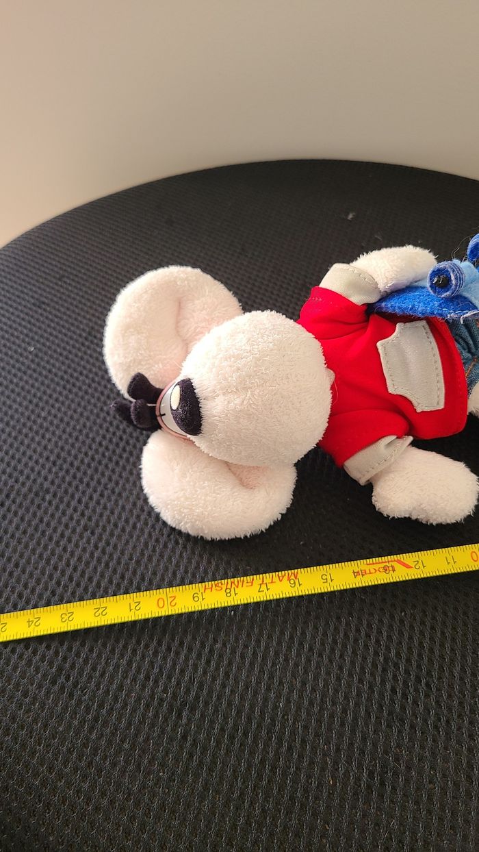 Doudou souris pull rouge short jean skate DIDDL - photo numéro 3