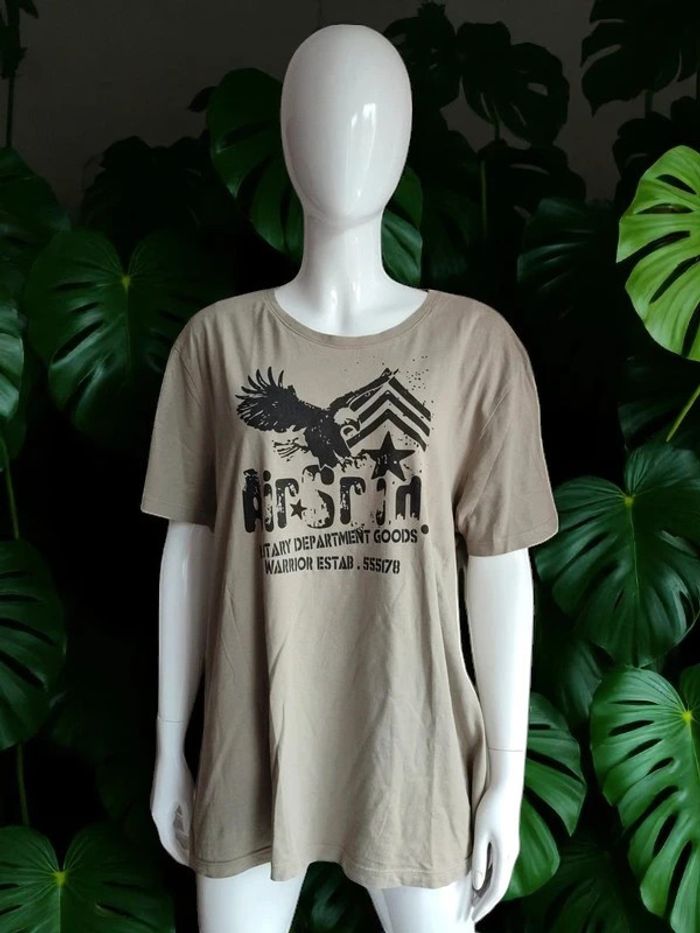 T shirt kaki