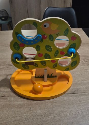 Circuit à balle en bois