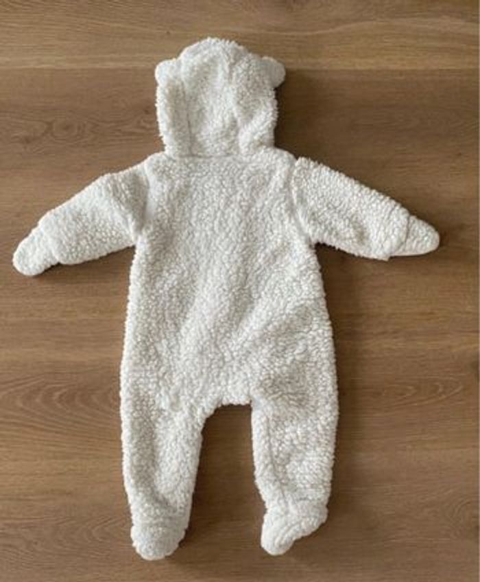 Combi pilote blanche H&M  blanche taille 3 mois - photo numéro 6