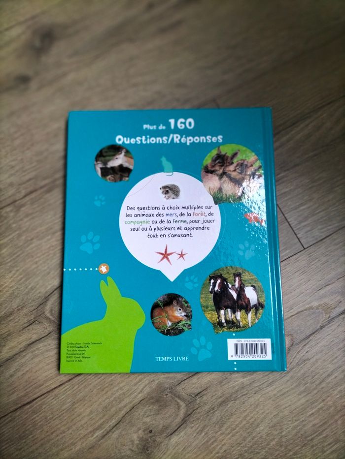 Livre 169 questions/réponses animaux - photo numéro 2