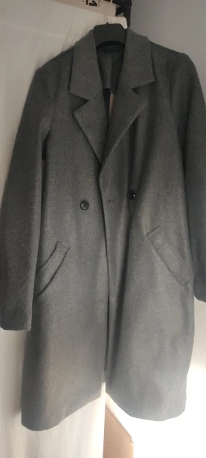 Vero Moda manteau classique gris foncé taille S neuf - photo numéro 3