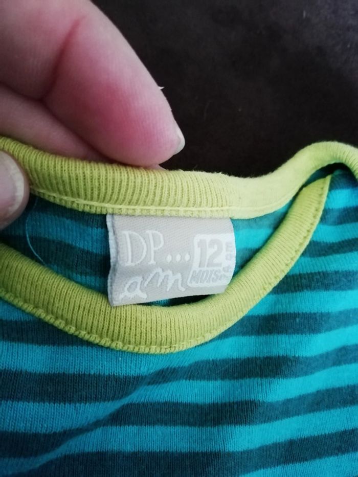 Pyjama 2 pièce DPAm 12mois - photo numéro 2