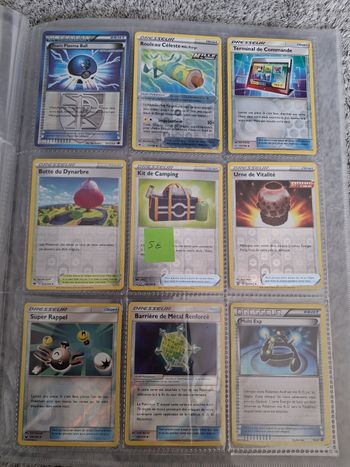 Lot de carte pokemon holo et reverse Team Plasma ball Rouleau Celeste Terminal de commande