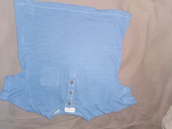 T shirt bleu Zara baby