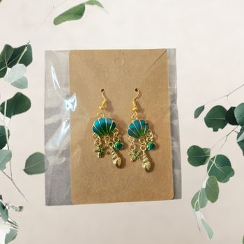Boucles d'oreilles en alliage de zinc 🍀