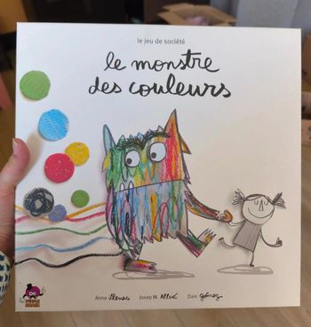 Jeu de société le monstre des couleurs