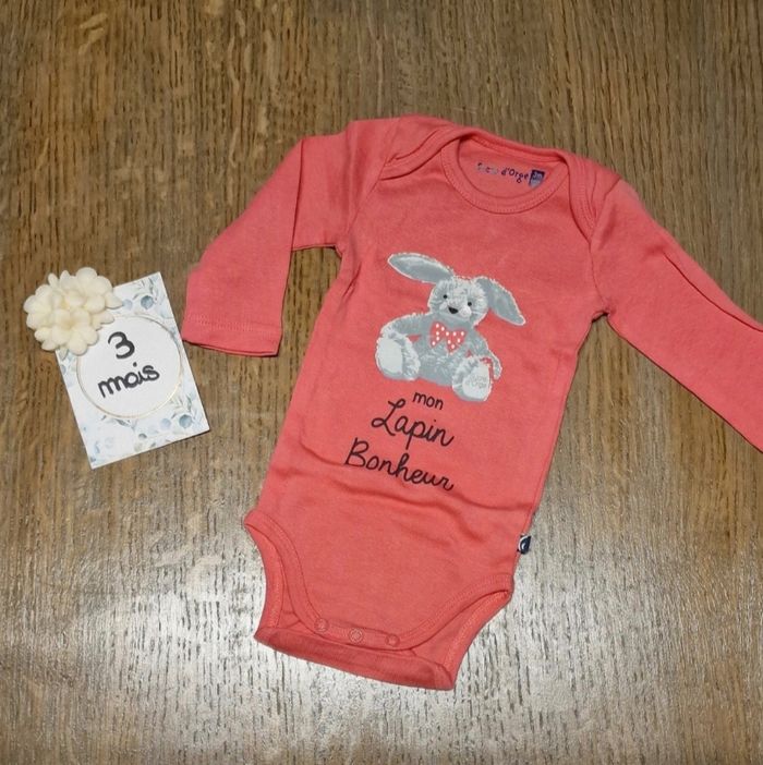Pyjama et bodies lapin - photo numéro 4
