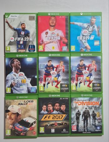 Xbox one complete + 9 jeux 
