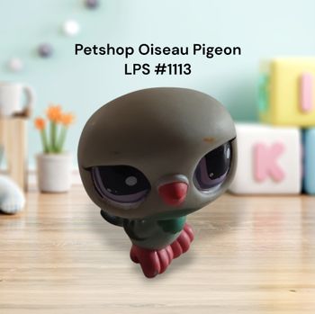 Little Petshop Oiseau Pigeon LPS #1113 Hasbro
