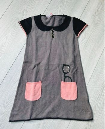 🌼robe polaire manche courte 5 ans 🌼
