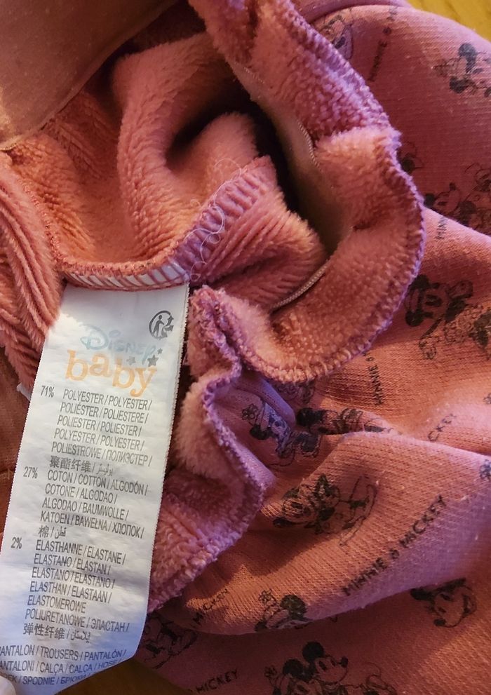 Ensemble Mickey Minnie sweat large et son pantalon - photo numéro 4
