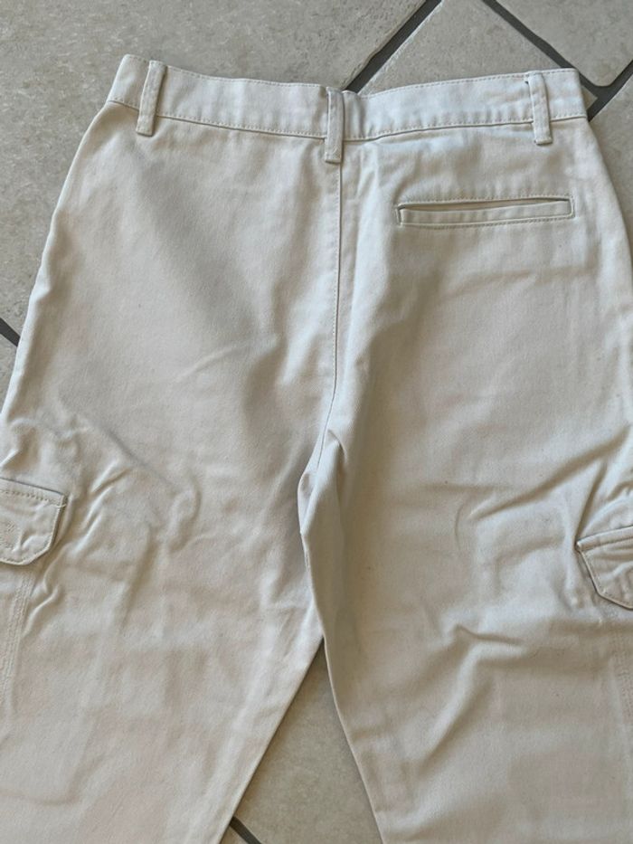 Pantalon beige à poches - photo numéro 5