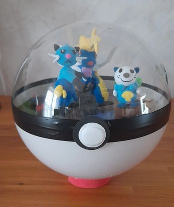 Boule pokemon évolution moustillon