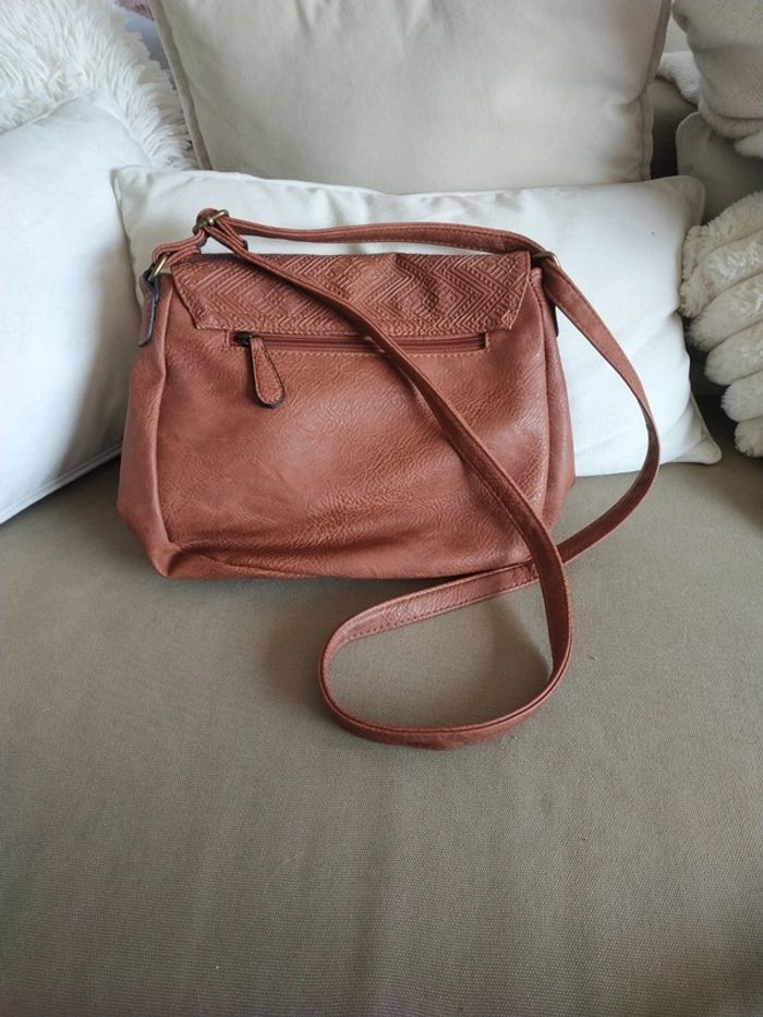 Sac marron bandoulière - photo numéro 2