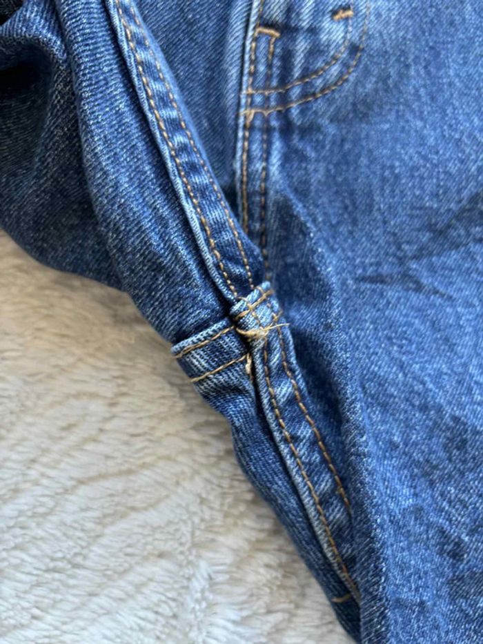 Jean Levi’s 505 3XL/56 L29 homme grande taille Mexico bleu brut taille haute relaxed fit droit - photo numéro 6