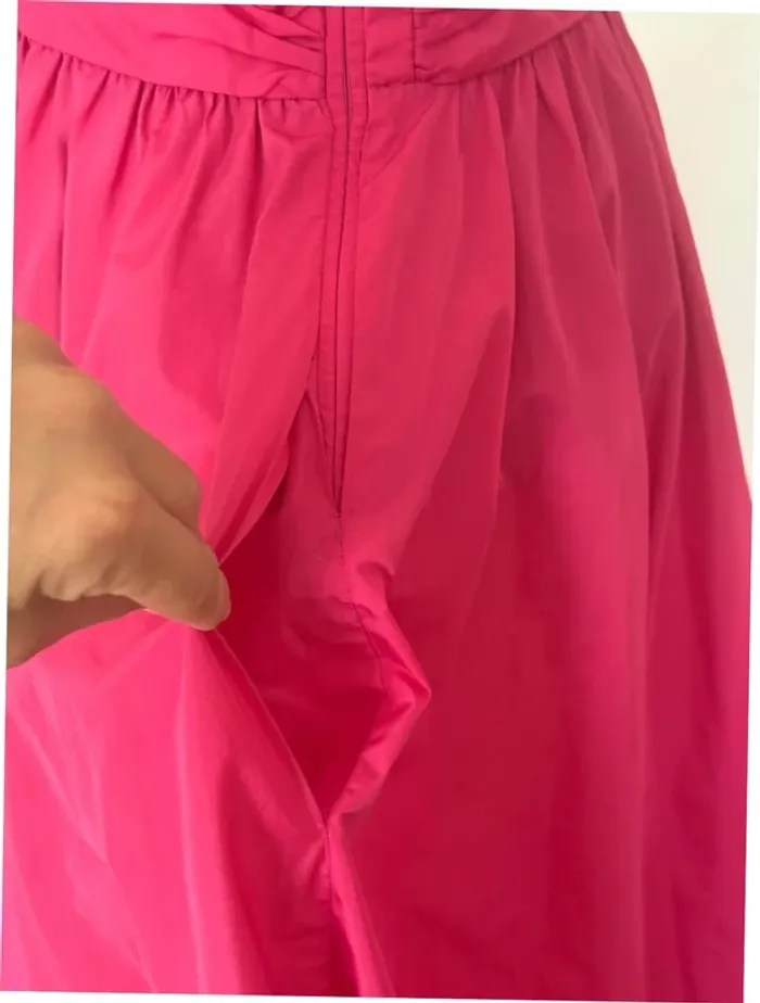 Élégante robe longue Liu Jo – Rose fuchsia – Taille 36 - photo numéro 8