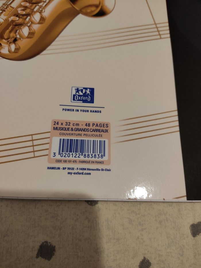 Cahier de musique et de chant - photo numéro 3