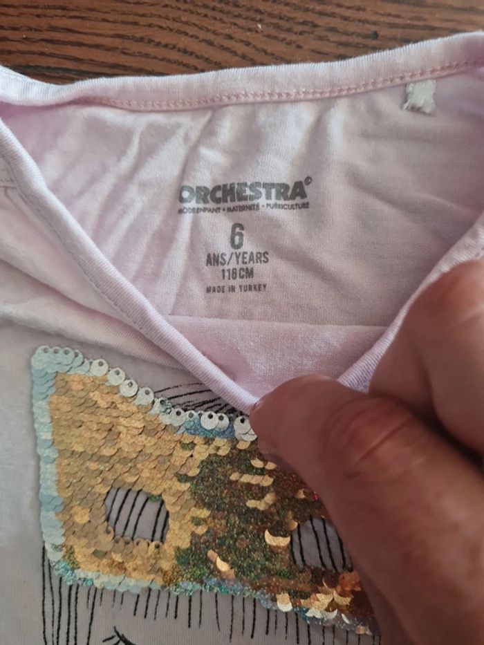 Tee-shirt ML avec sequins Orchestra - photo numéro 2