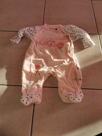 Pyjama velours 3 mois