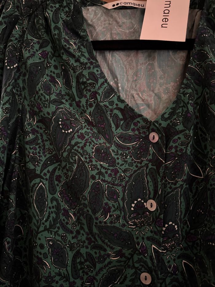 Blouse camaïeu neuve style bash sezane maison Stella Suzie - photo numéro 2