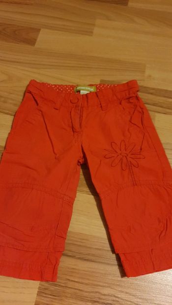 pantalon orchestra 2 ans rouge