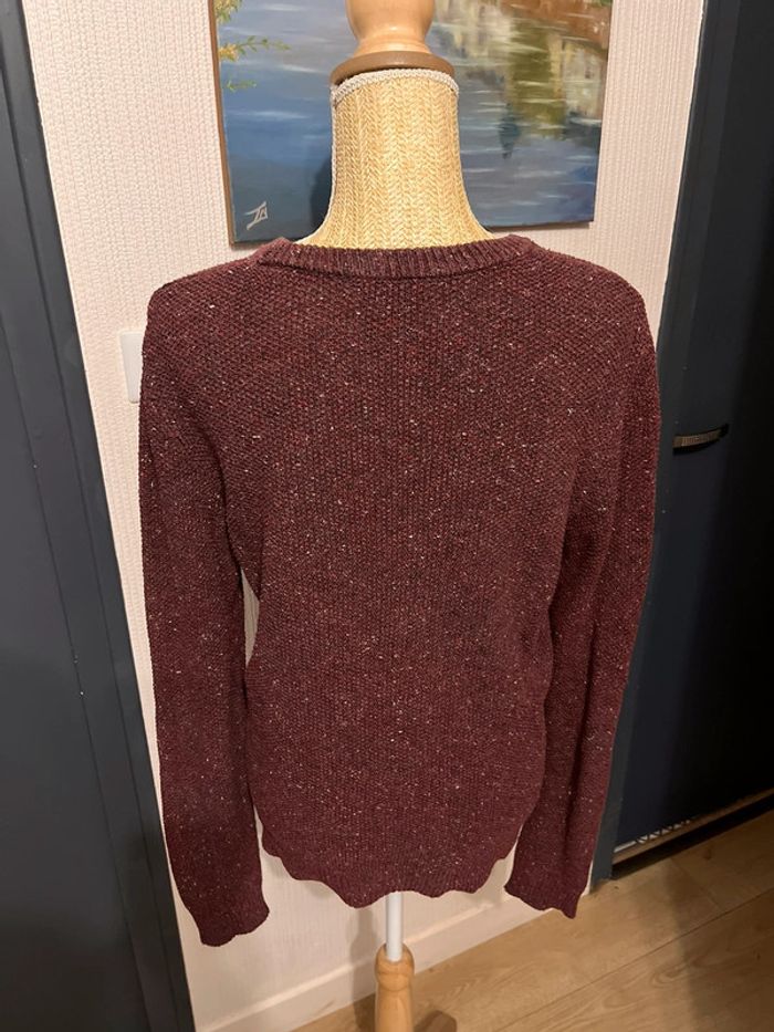 Pull bordeaux - photo numéro 2