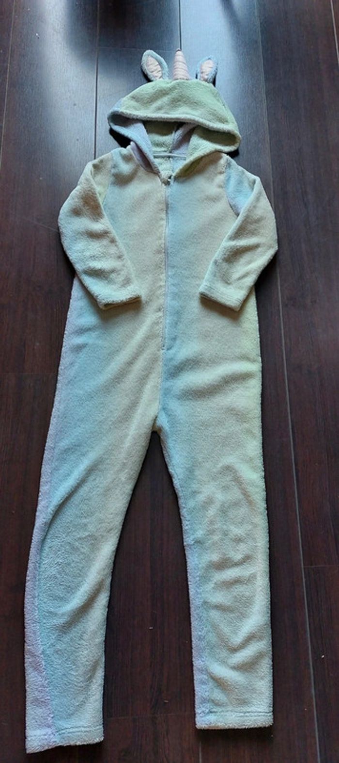 Pyjama 1 pièce chaud licorne