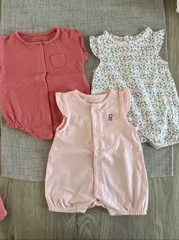 Lot vêtements 0 mois fille