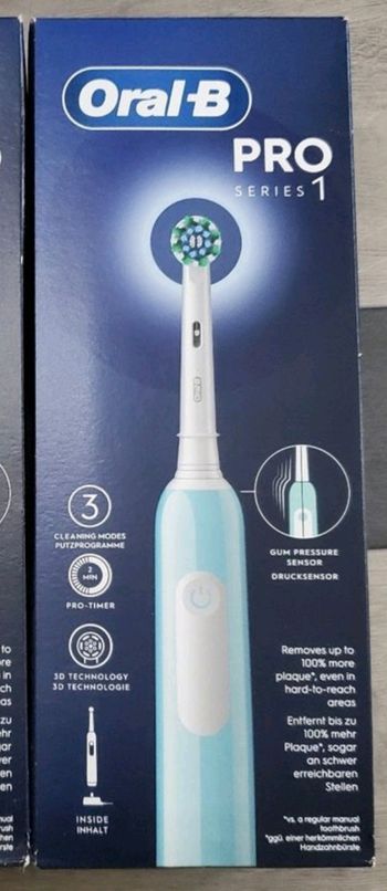 Brosse à Dents électriques oral b Pro 1 Neuve.