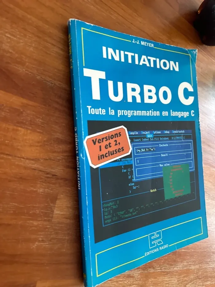 Livre initiation turbo C - photo numéro 2