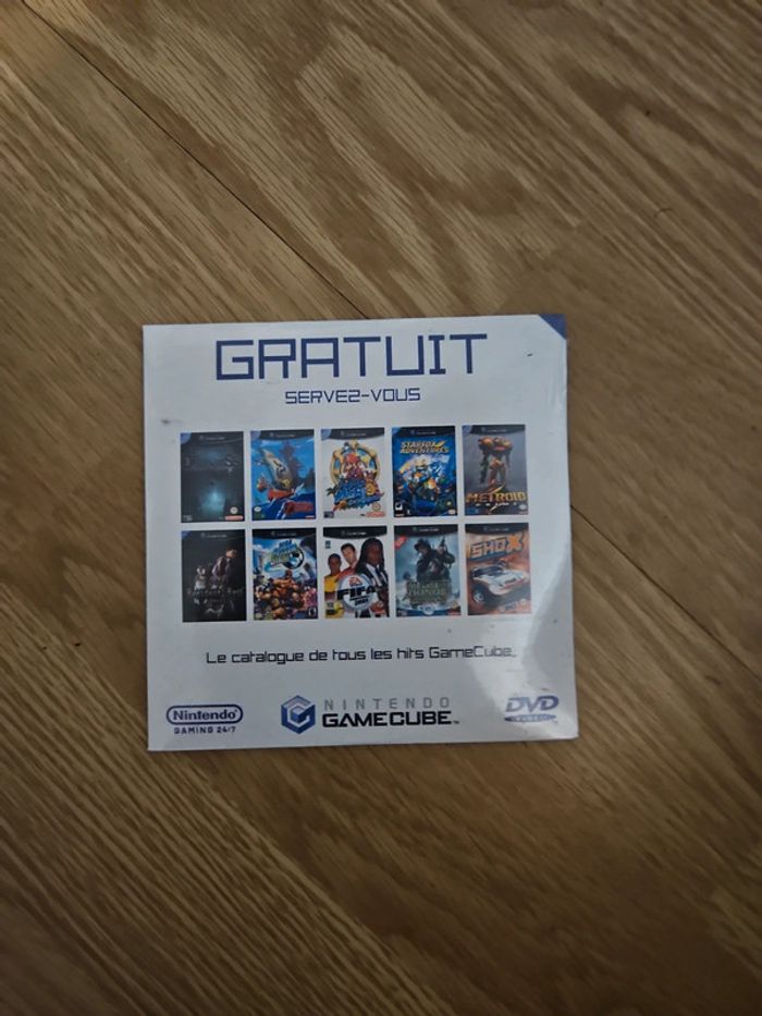 Disque demi Nintendo gamecube neuf