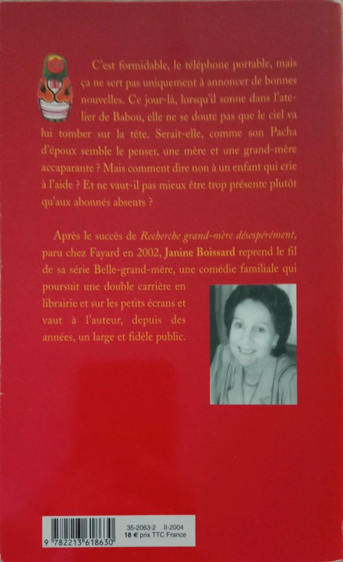 Janine Boissard 🔹 Allô, Babou viens vite On a besoin de toi - photo numéro 3