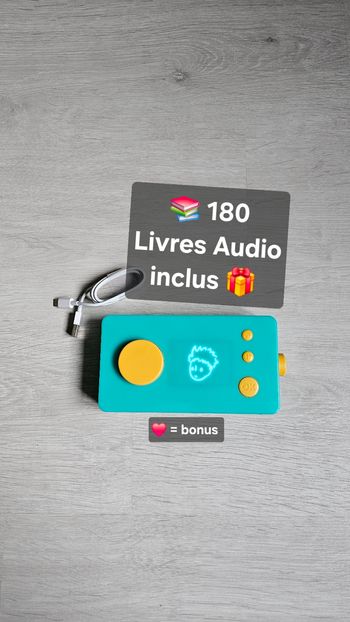 Lunii - Boîte à Histoires - Cadeau Noël luni toniebox morphée lunii